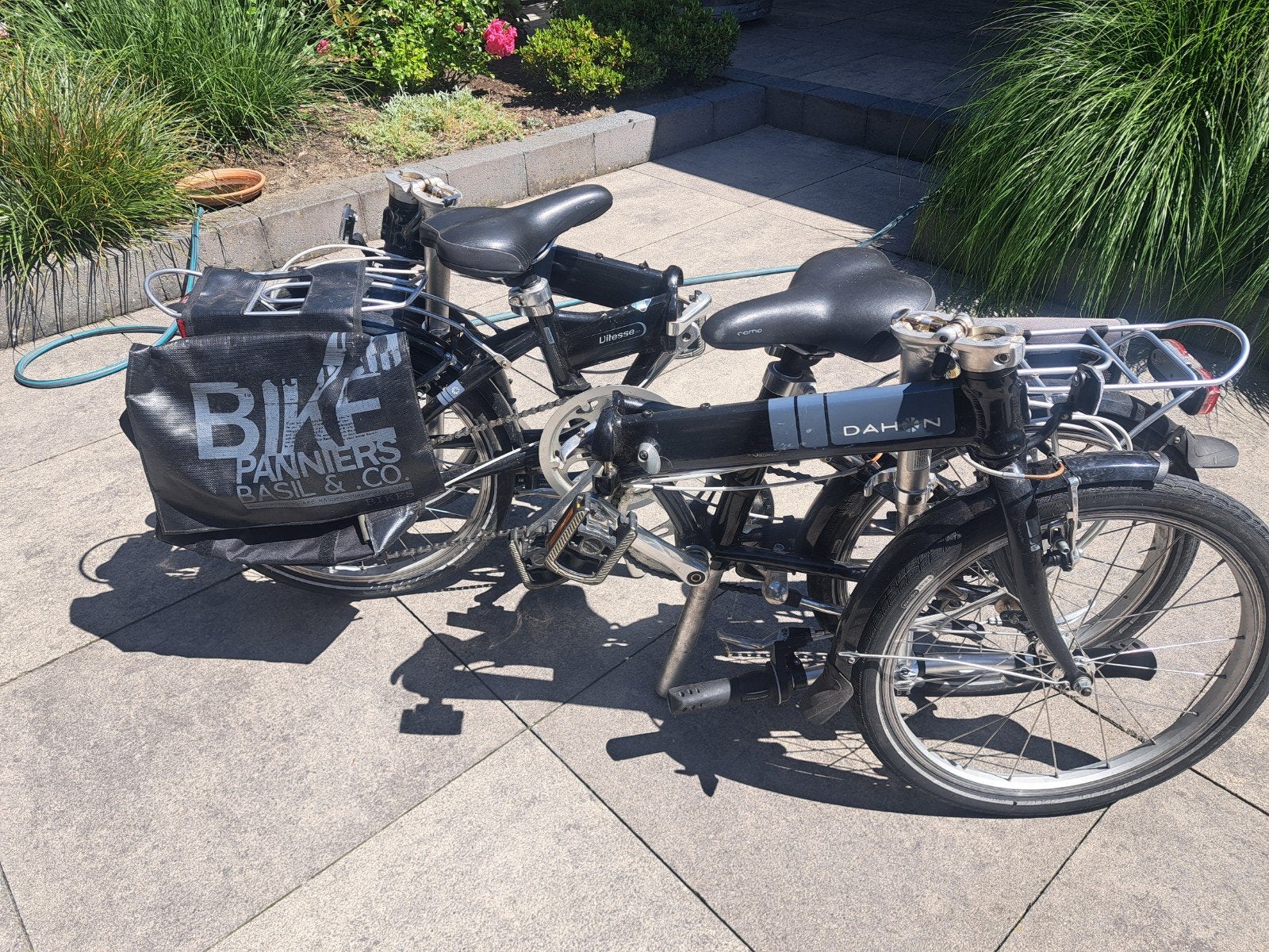 Set van 2 Dahon Vitesse vouwfietsen, 20 inch of meer, Gebruikt, Versnellingen, Ophalen of Verzenden