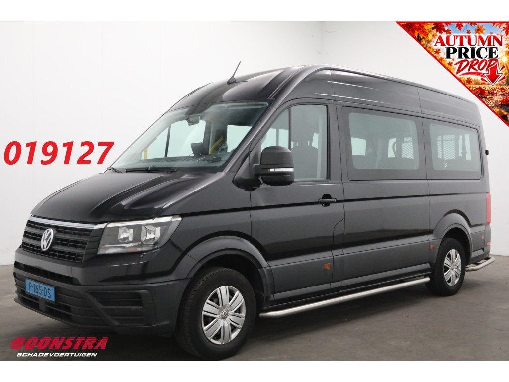 Volkswagen Crafter 2.0 TDI Rolstoellift Taxi-klaar! Tribus C, Auto's, 13 km/l, Stof, Gebruikt, Zwart