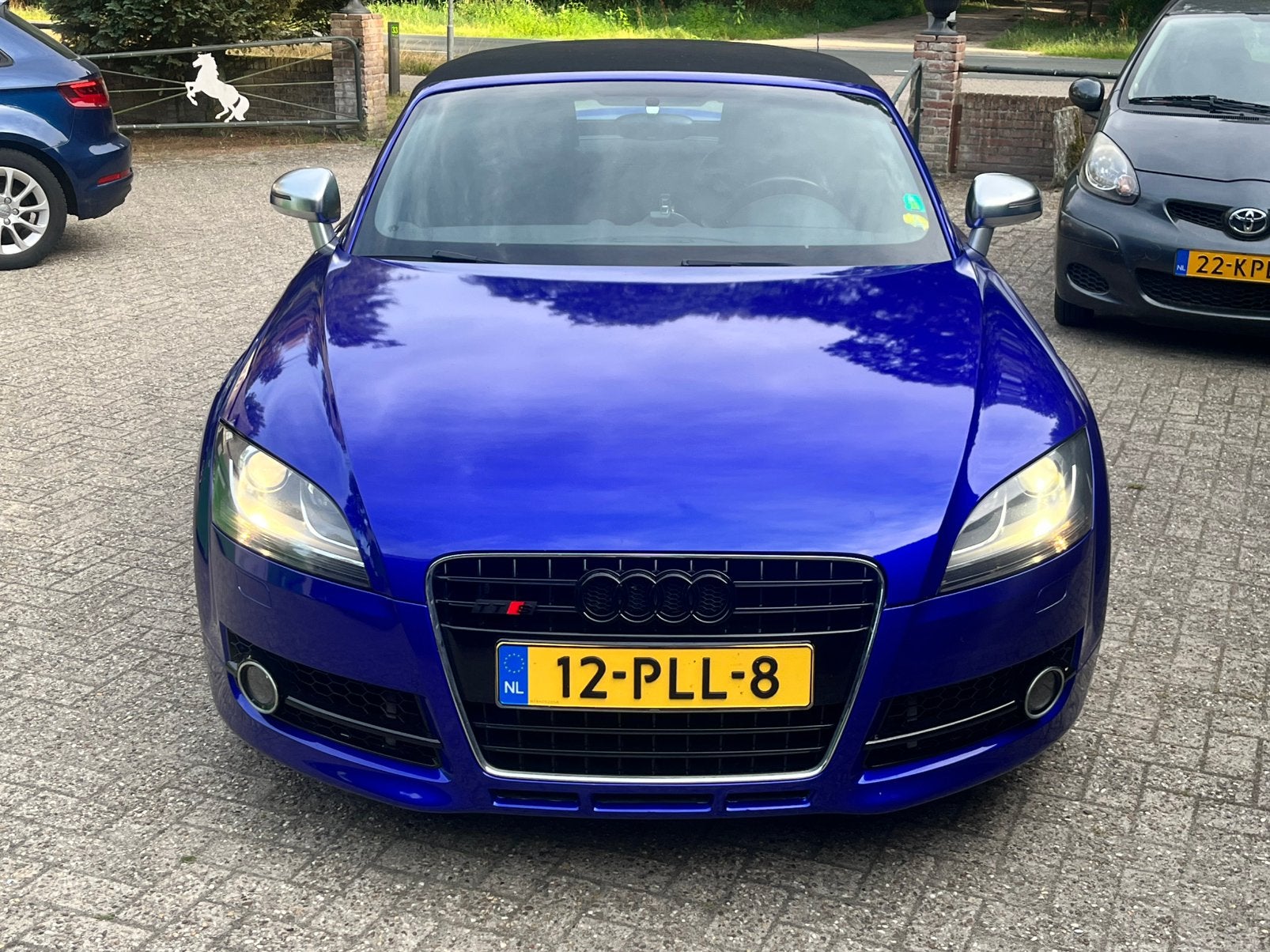 Audi TT 2.0 Tfsi Roadster 198kw/270PK, TTS pakket RS-blauw, Auto's, Audi, TT, Zwart, 4 cilinders, Blauw