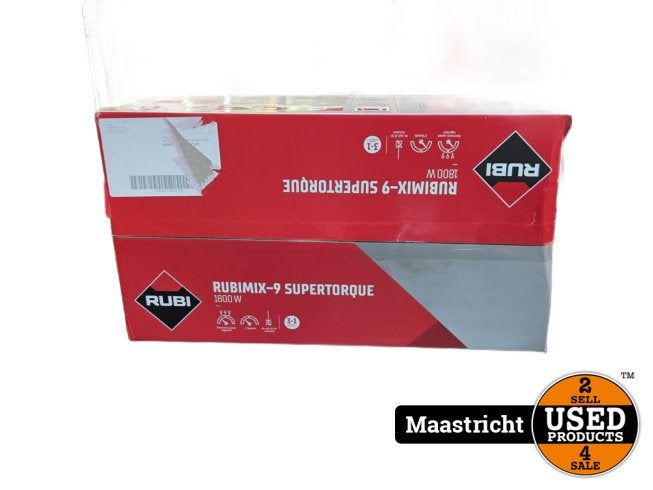 RUBIMIX-9 SUPERTORQUE | Menger 1800 W | Nwpr 109 Euro, Rubi, Zo goed als nieuw, Support@rubi.com, Rubi Tools, Ctra. de Barcelona, Km. 10, 
08210 BarberÃ  del VallÃ¨s, 
Barcelona, Spain
