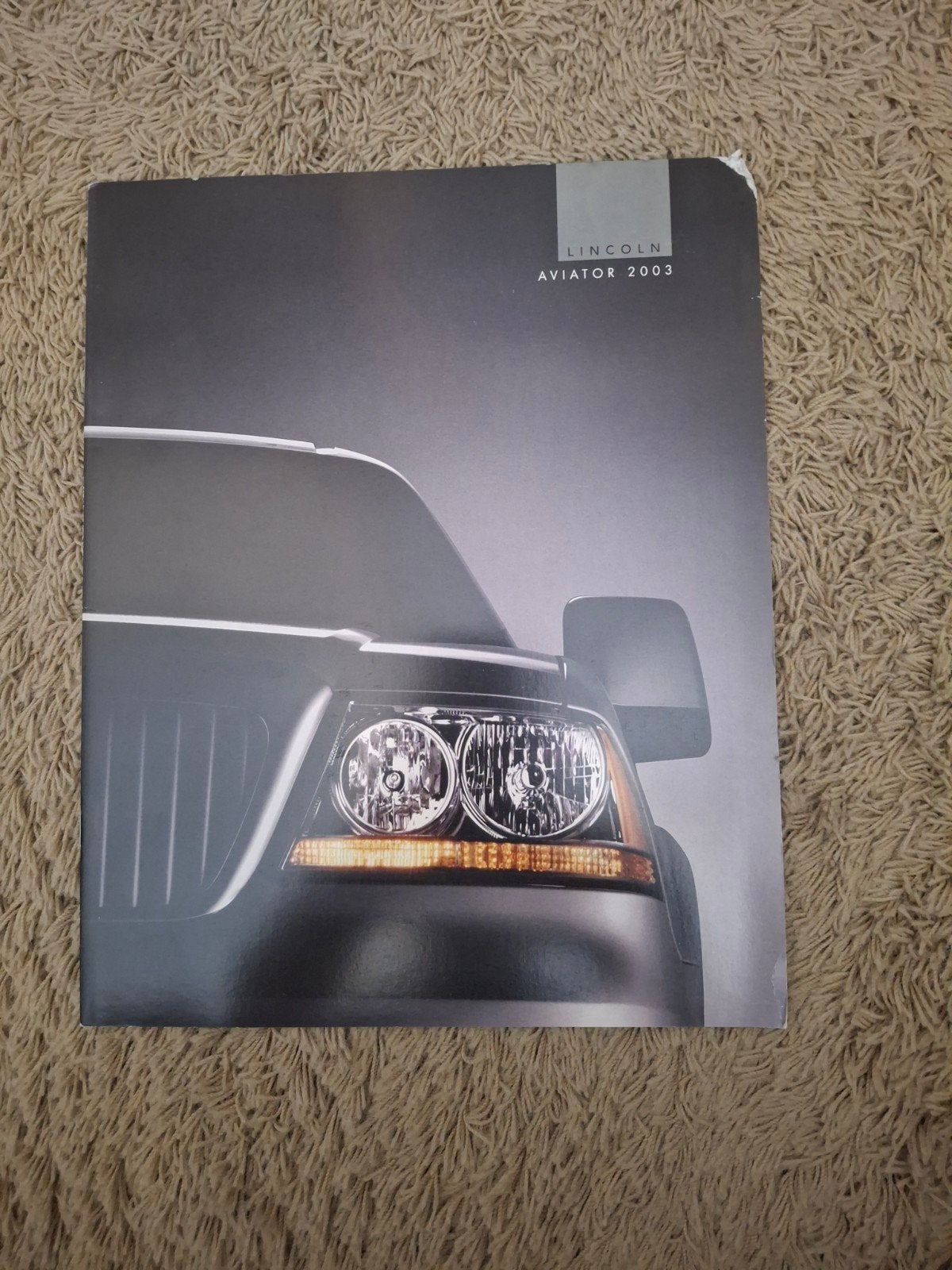 Autofolder Lincoln Aviator 2003, Verzenden, Gelezen, Overige merken
