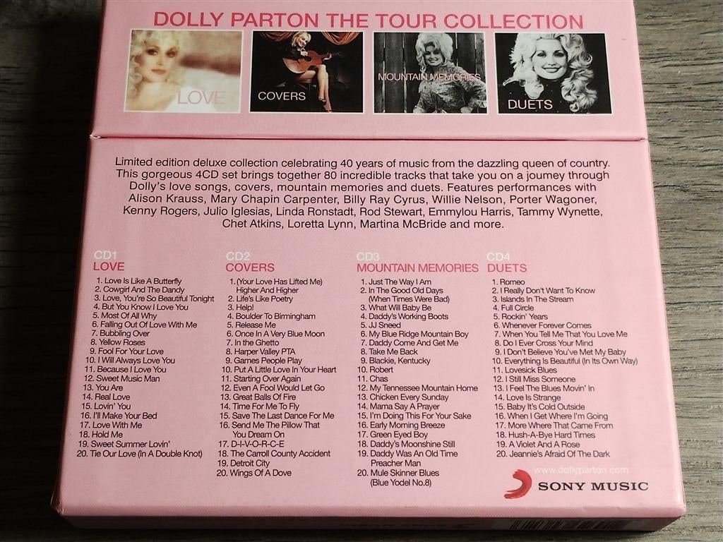Dolly Parton ‎– The Tour Collection [4 CD Box], Ophalen of Verzenden, Zo goed als nieuw