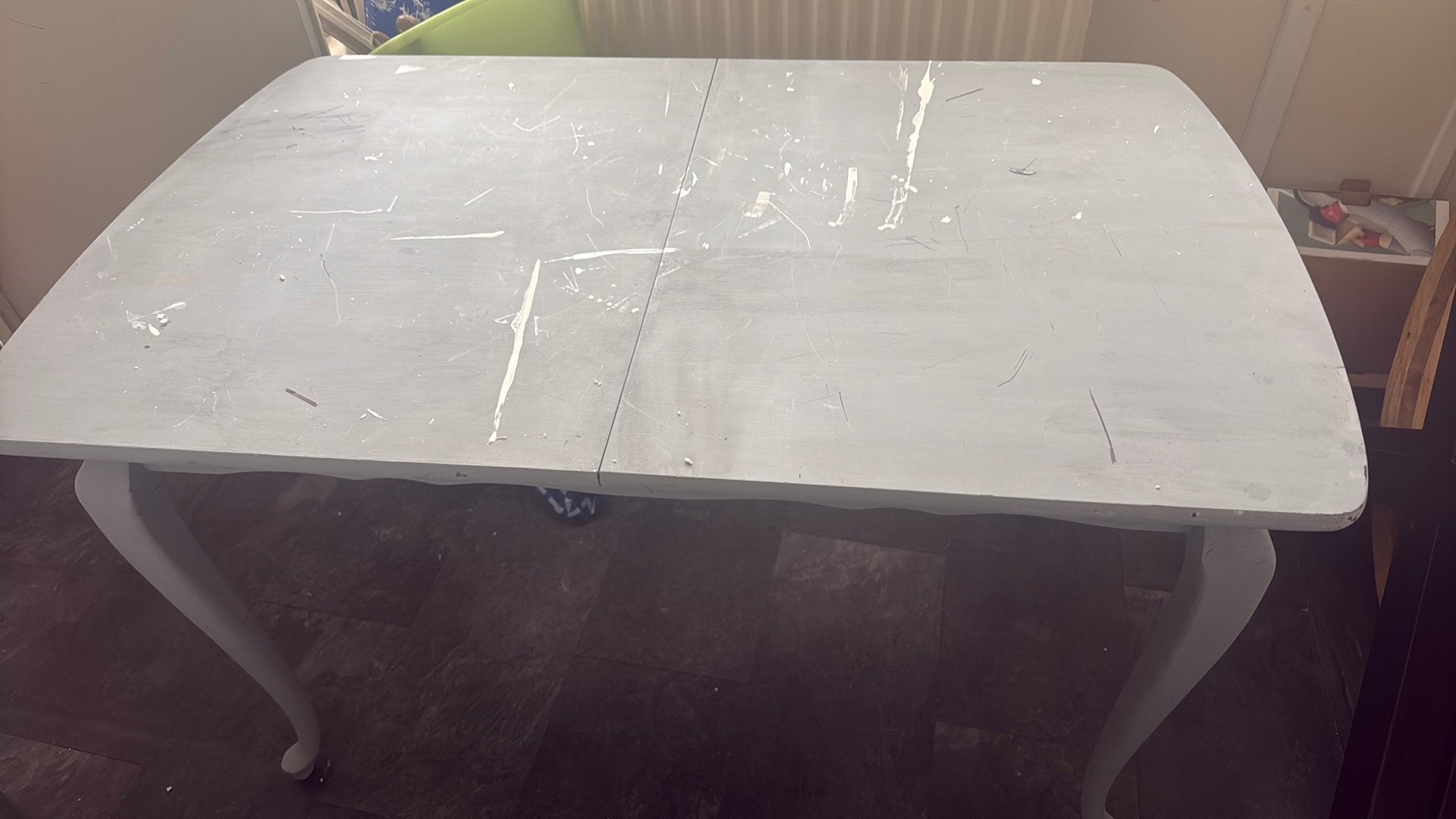 Queen ann uitschuifbare eettafel, Ophalen, Gebruikt, 50 tot 100 cm, Vijf personen of meer