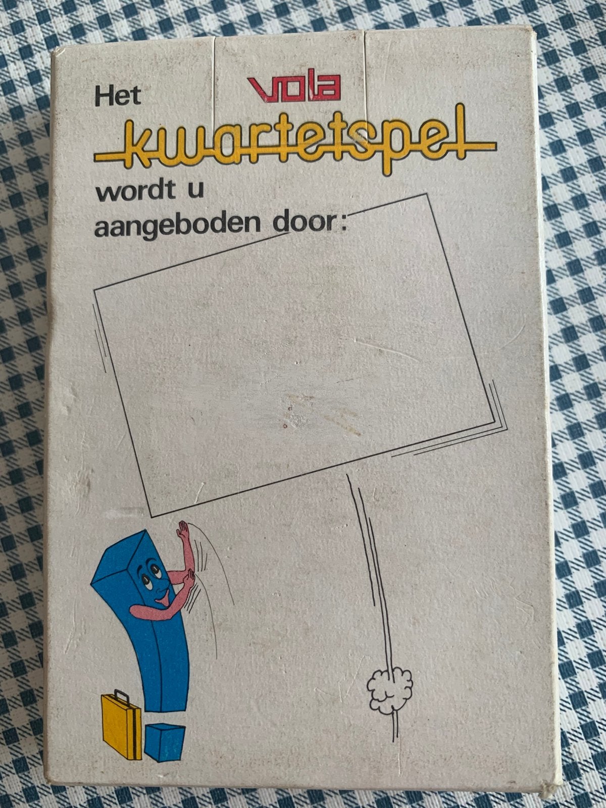 HET VOLA kwartetspel, Een of twee spelers, Ophalen of Verzenden, Zo goed als nieuw, VOLA