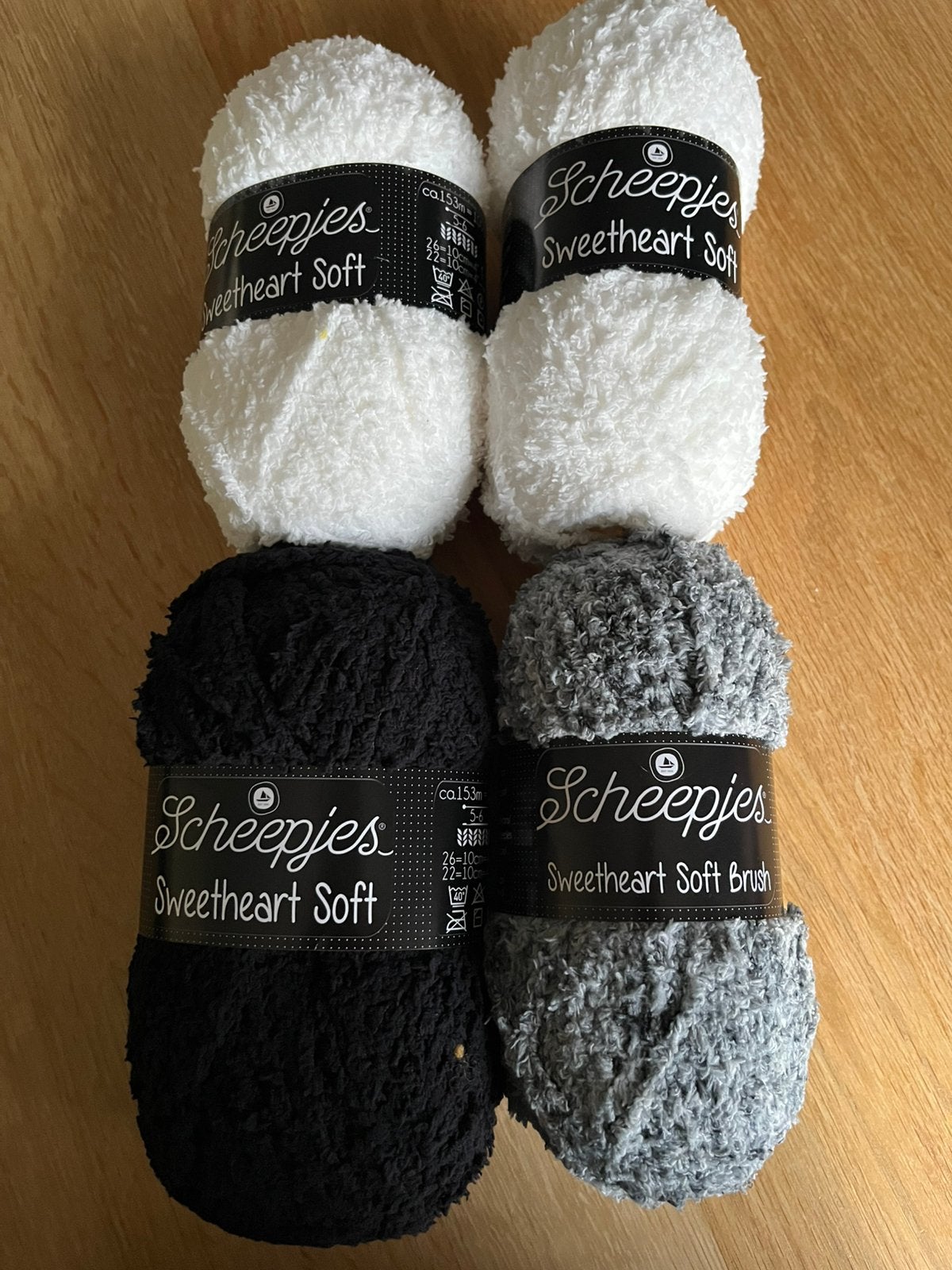 Scheepjes sweetheart Soft en soft brush, Ophalen of Verzenden, Zo goed als nieuw, Breien of Haken, Wol of Garen