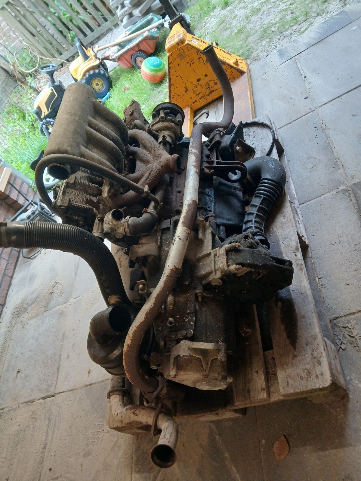 Moterblok 1.9D Fiat Ducato 1991, Ophalen, Gebruikt, Fiat