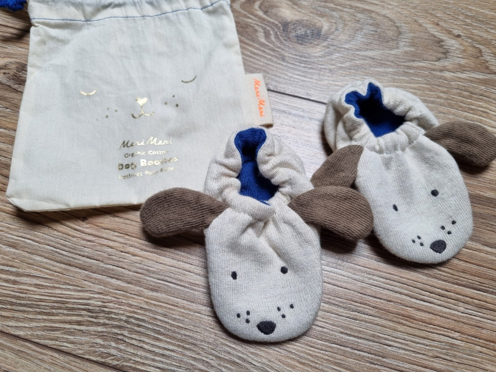 Meri meri slofjes 0-6 maanden nieuw, Nieuw, Ophalen of Verzenden, Jongetje, Slofjes