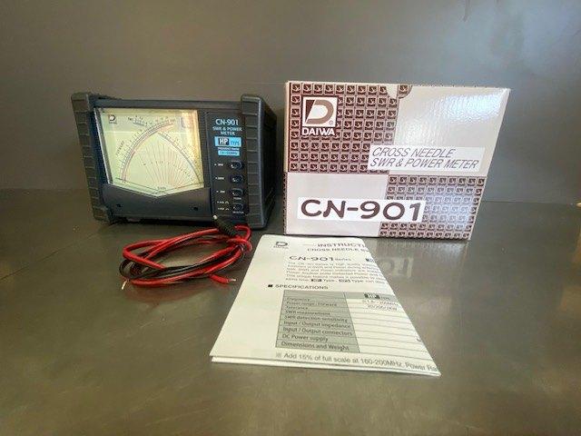 SWR powermeter Daiwa CN-901 Type HP, Telecommunicatie, Ophalen of Verzenden, Zo goed als nieuw, Zender en Ontvanger