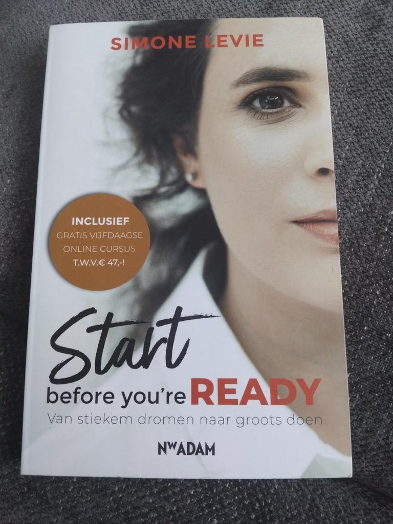 Start Before You're Ready - Simone Levie, Ophalen of Verzenden, Zo goed als nieuw, Simone Levie
