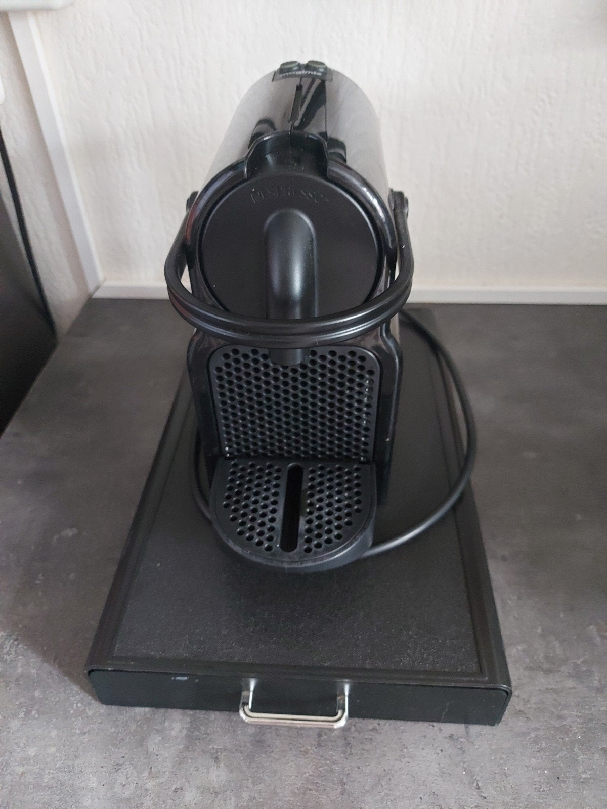 Nespresso Magimix koffiezetapparaat met capsulehouder, Witgoed en Apparatuur, Koffiezetapparaten, Gebruikt, Koffiemachine, Ophalen of Verzenden