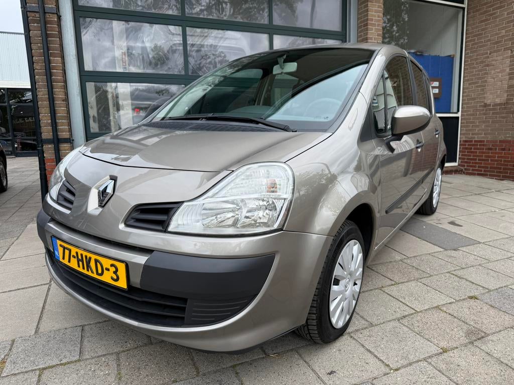 Renault Grand Modus 1.2 16V Automaat | Trekhaak | Cruise, Auto's, Stof, Zwart, 4 cilinders, Parkeersensor