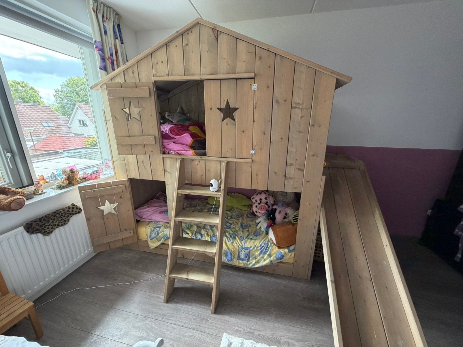 Mooie hoogslaper, Kinderen en Baby's, Ophalen, Zo goed als nieuw, Hoogslaper