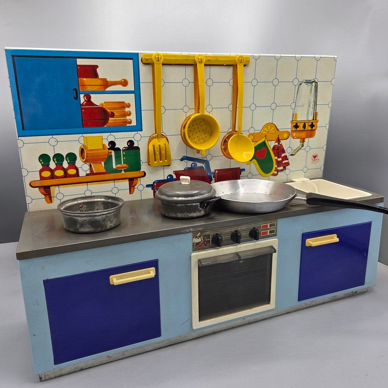 Vintage Speelgoed Keuken met Accessoires, Ophalen of Verzenden, Gebruikt, Jongen of Meisje