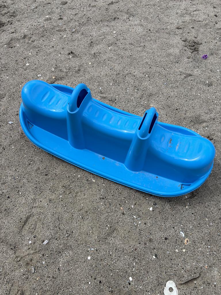 Wipwap - Blauw kunststof speeltoestel voor kinderen, Ophalen, Gebruikt, Overige typen