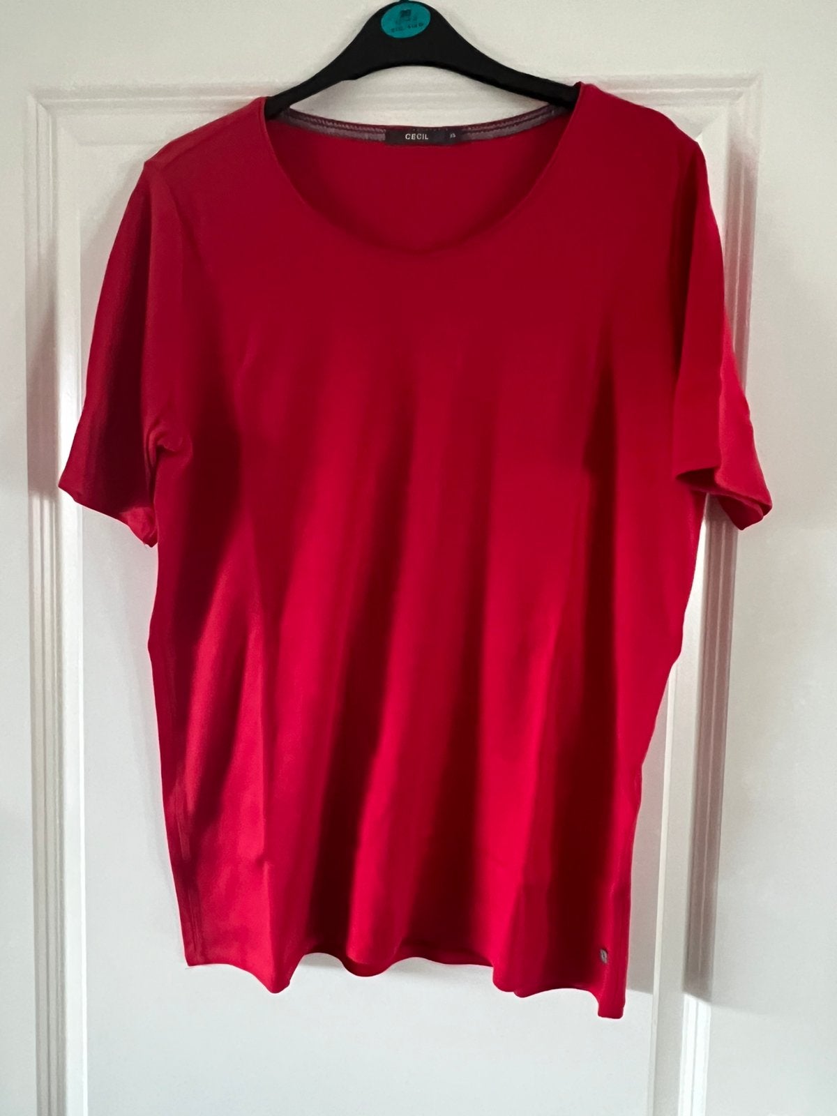 Rood Cecil t-shirt, Maat 46/48 (XL) of groter, Ophalen of Verzenden, Zo goed als nieuw, Korte mouw