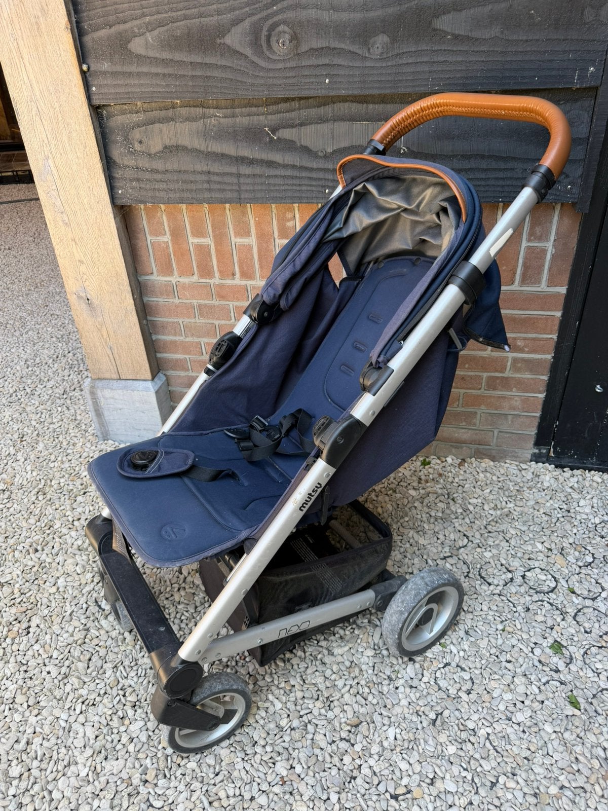 Mutsy Nexo Buggy / Kinderwagen – Compact & Lichtgewicht, Ophalen of Verzenden, Zo goed als nieuw, Verstelbare rugleuning