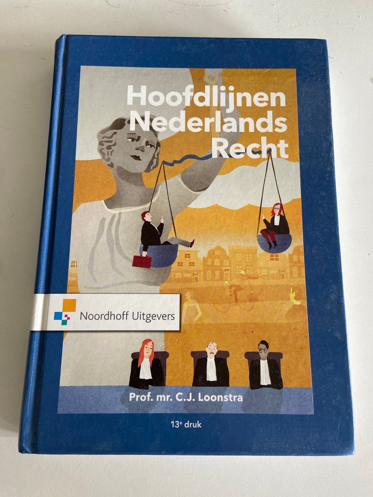 Hoofdlijnen Nederlands Recht - 13e druk, Ophalen of Verzenden, Gamma, Zo goed als nieuw, HBO