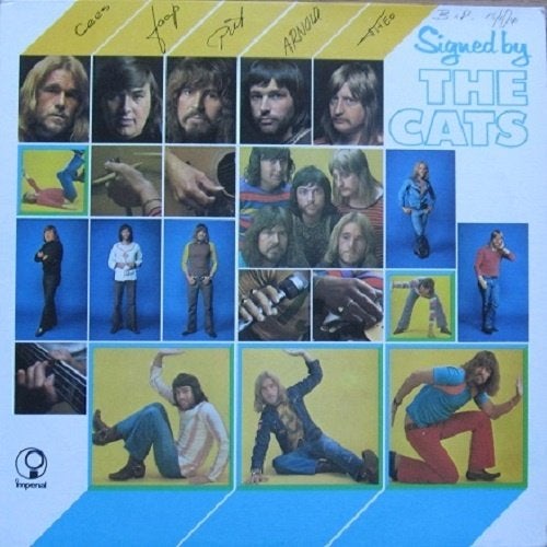 The Cats - Signed by the Cats, Ophalen of Verzenden, Gebruikt, 12 inch, LP
