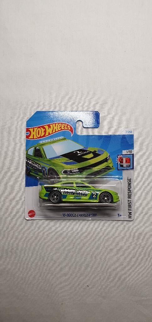 Hot Wheels 15 Dodge Charger SRT Green, Ophalen of Verzenden, Nieuw, Auto