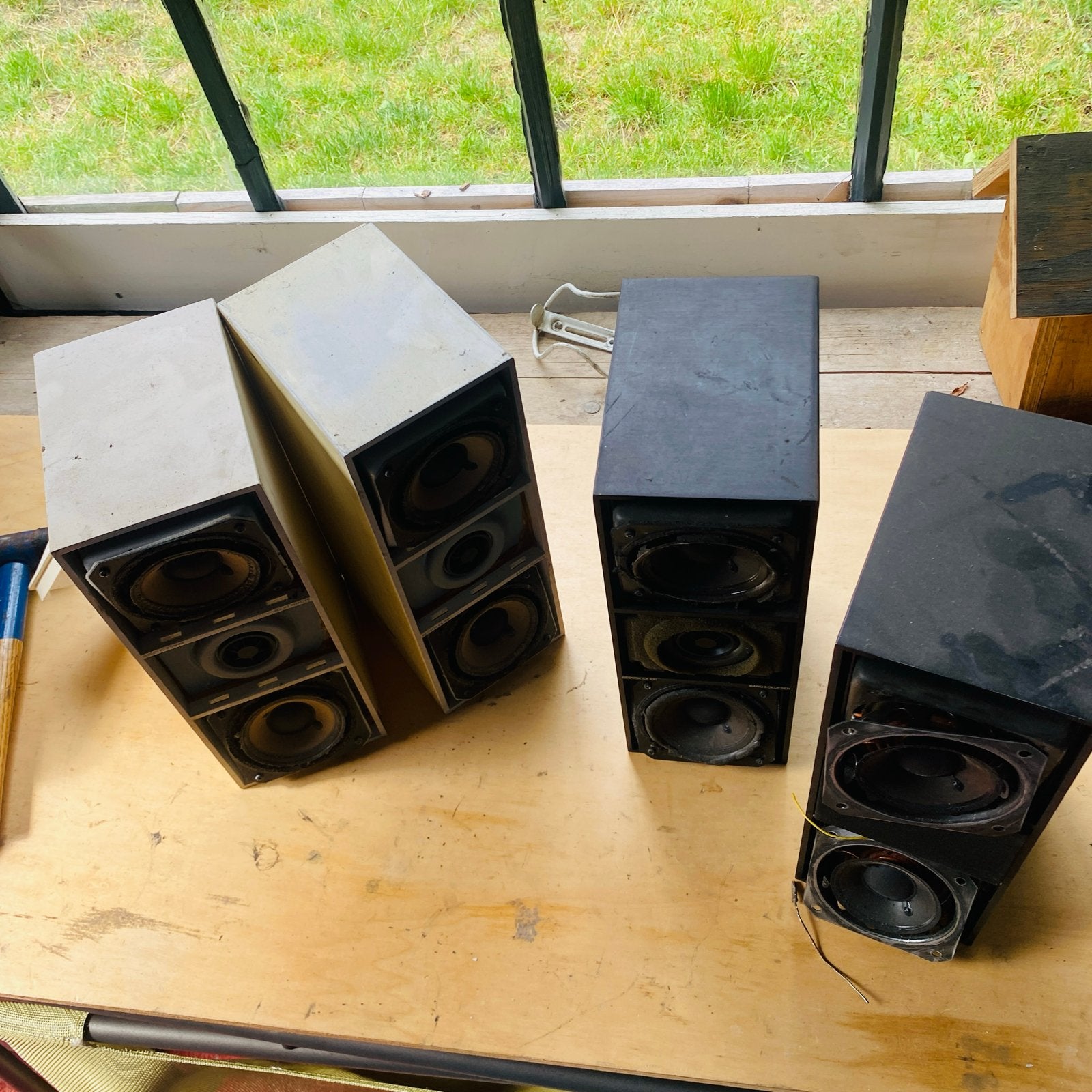 Bang & Olufsen Beovox CX 100 Speakers - Vintage Geluid, Ophalen, Gebruikt, Bang & Olufsen, Minder dan 60 watt