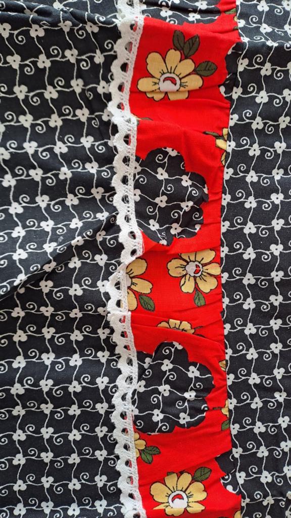 Vintage Holly schort 100% katoen maat 38, Ophalen of Verzenden, Huis en Inrichting