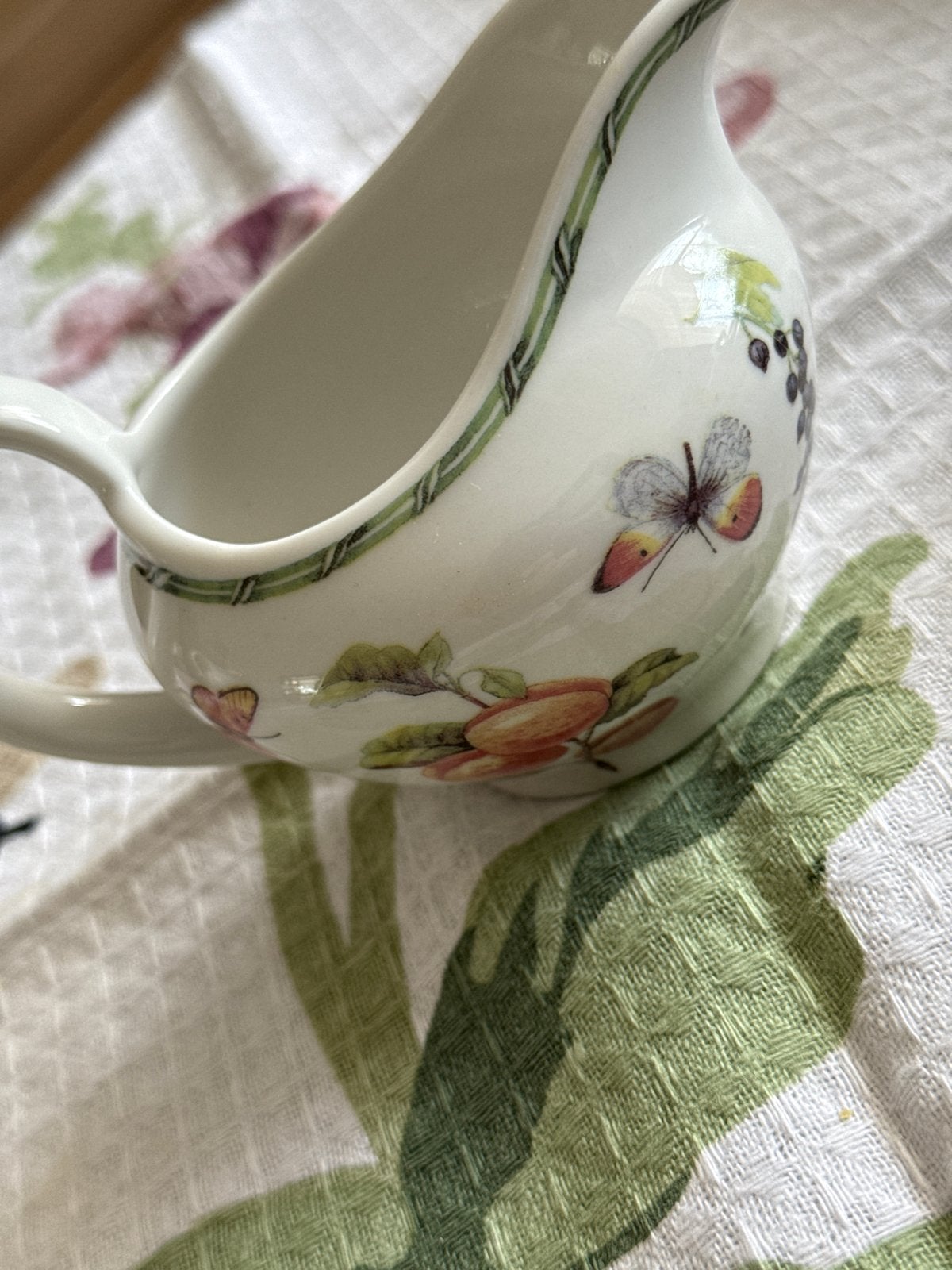 JBS Home Collection Fruit & Flowers Sauskom, Keramiek, Overige typen, Ophalen of Verzenden, Zo goed als nieuw