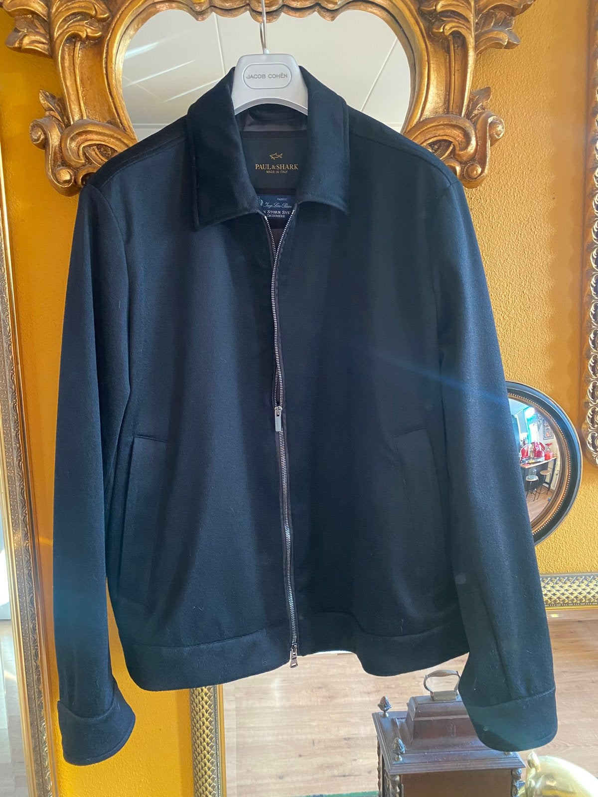 Paul en shark Loro Piana cashmere jas NIEUW maat XXL, Kleding | Heren, Ophalen of Verzenden, Nieuw, Maat 56/58 (XL), Zwart