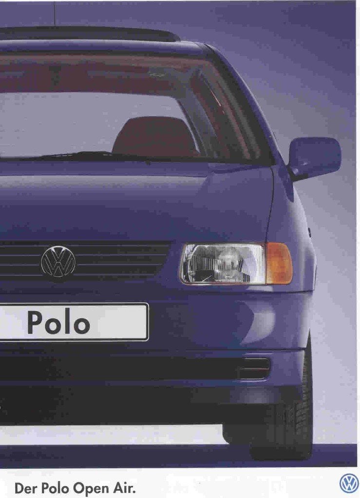 Volkswagen Polo Open Air (mei 1996), Verzenden, Nieuw, Volkswagen