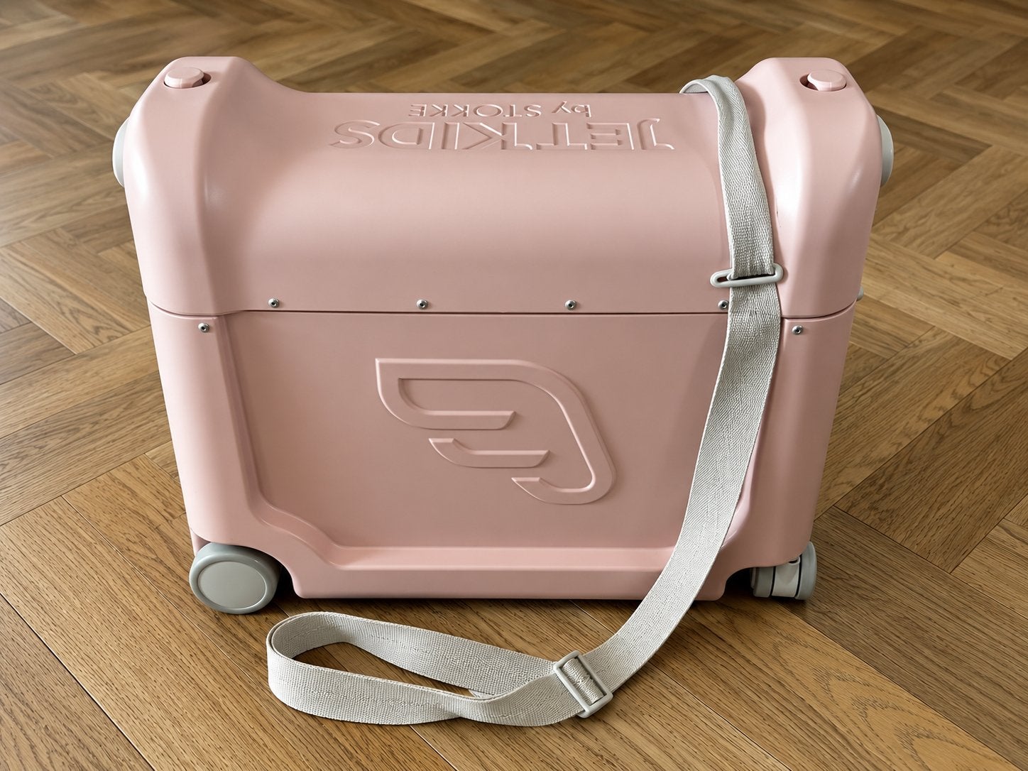 Stokke JetKids BedBox Roze - Kinderkoffer en Bed in één, Ophalen of Verzenden, Gebruikt