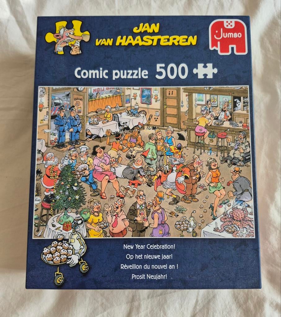 Jan van Haasteren 500 stukjes, Hobby en Vrije tijd, Ophalen of Verzenden, 500 t/m 1500 stukjes, Zo goed als nieuw