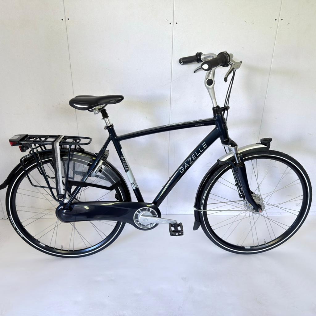 Gazelle Grenoble 57cm | Rijklaar + Garantie | Voor 177-192cm, Gazelle, Info@tweewieltoppers.nl, Ophalen of Verzenden, Zo goed als nieuw