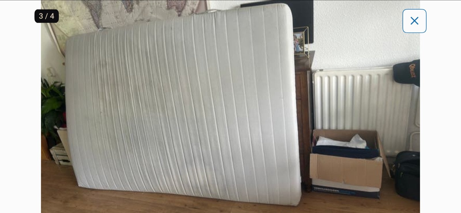 Gratis af te halen: IKEA Sultan Fängebo matras 1.40 x 2.00, Ophalen, Gebruikt, Tweepersoons, 140 cm