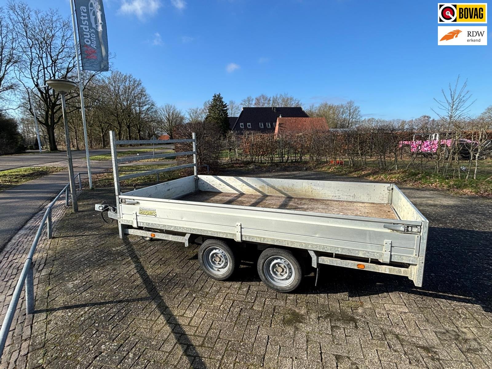 Hulco HU Hulco MEDAX-2 3000 kg plateauaanhangwagen 2022, Auto diversen, Aanhangers en Bagagewagens, HULCO, Gebruikt, Info@hulco.eu