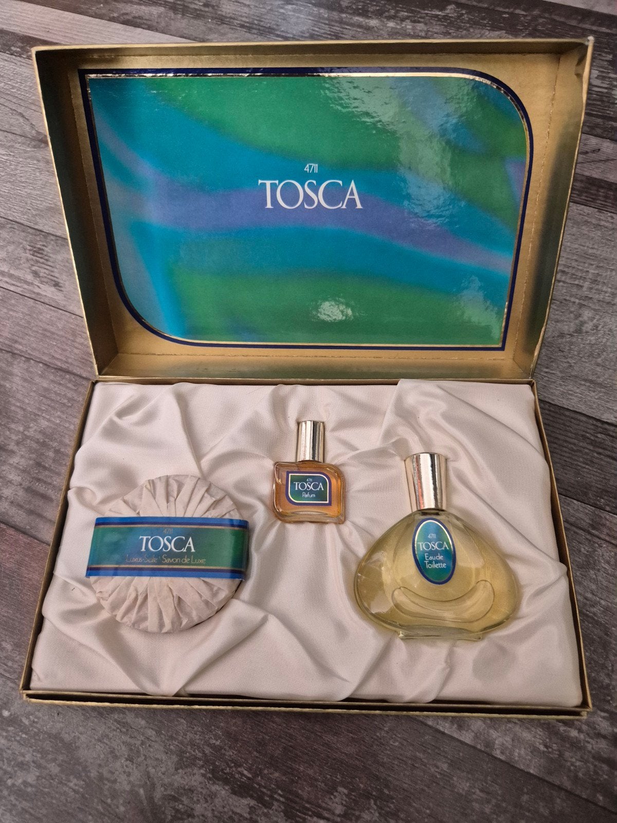 Vintage 4711 Tosca Cadeauset - Parfum, Eau de Toilette, Zeep, Ophalen of Verzenden, Nieuw