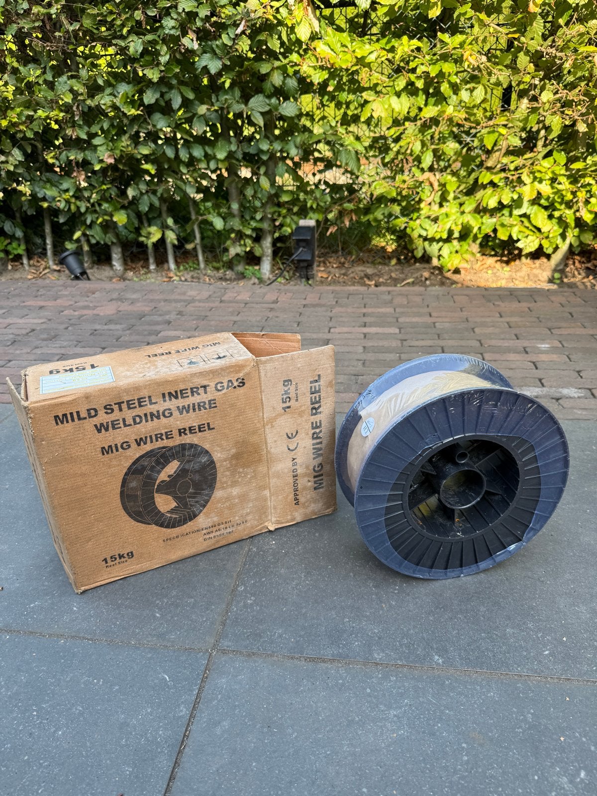 MIG Lasdraad 1.0mm 15kg - Mild Steel Inert Gas, Ophalen