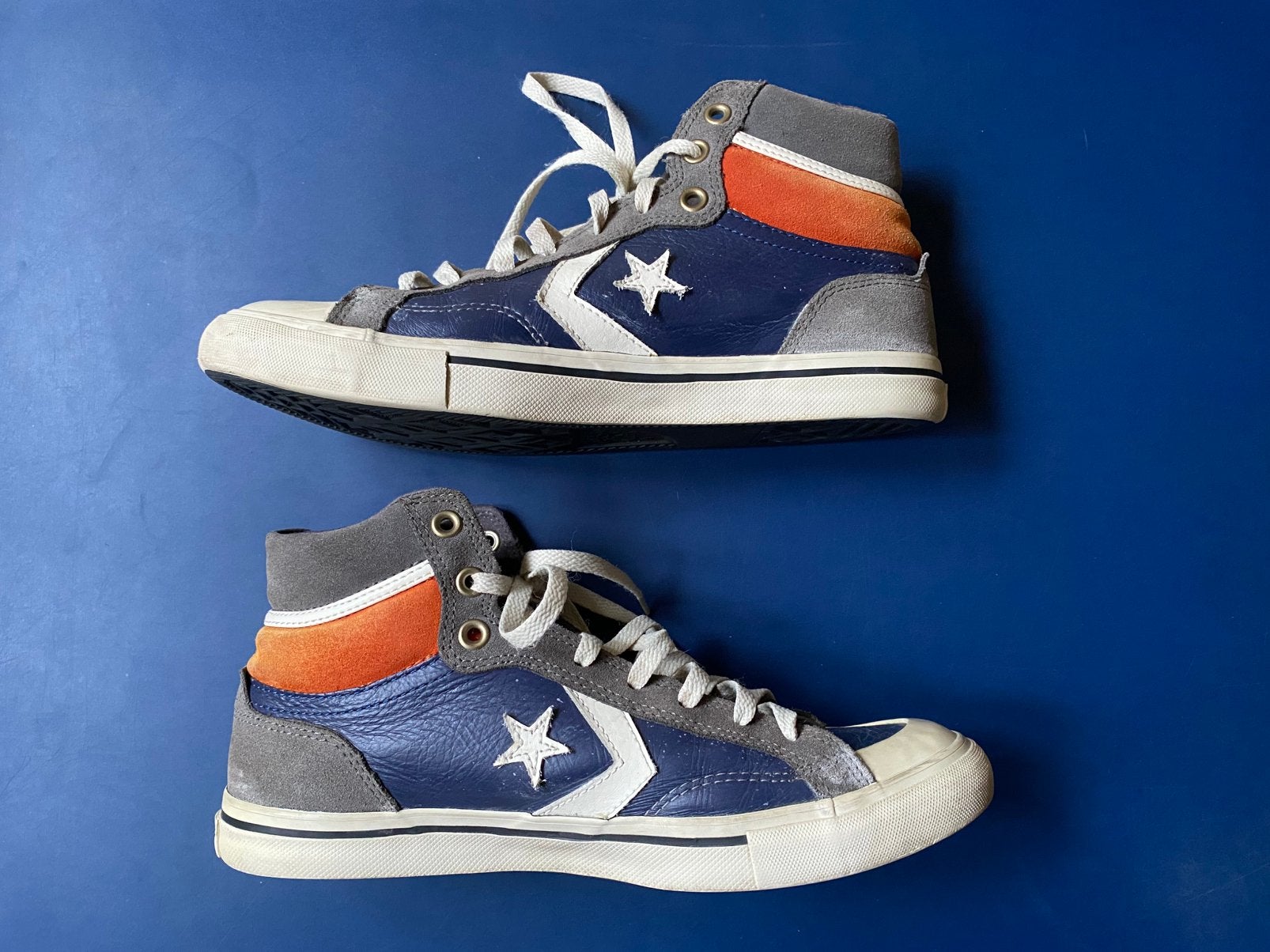 Converse All Star basketballschoenen, maat 43, Ophalen of Verzenden, Zo goed als nieuw, Blauw, Sneakers of Gympen