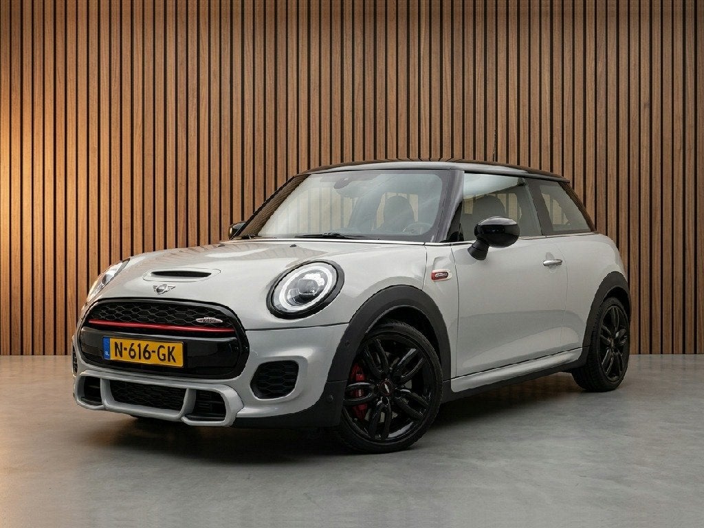 Mini Cooper 2.0 John Cooper Works Chili / harman kardon / le, Auto's, Gebruikt, 4 cilinders, 4 stoelen, Wit