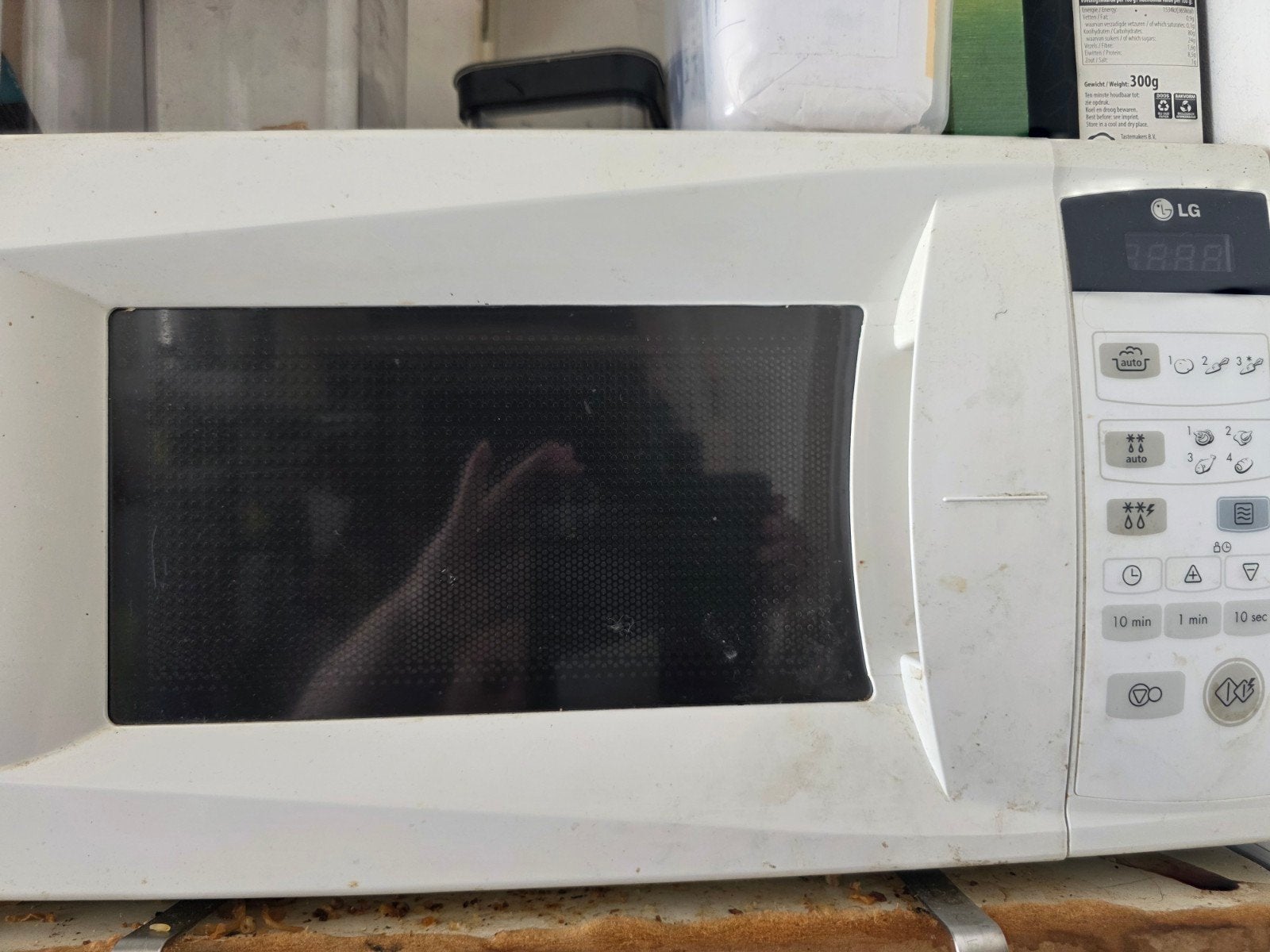 Goed werkende LG magnetron - direct ophalen in Schiedam, Witgoed en Apparatuur, Magnetrons, Ophalen, Gebruikt, Magnetron, Draaiplateau