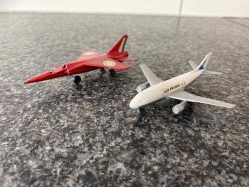 Matchbox spitfire f1 ,1973 en airbus a300 air france 1974, Ophalen of Verzenden, Zo goed als nieuw, Overige typen