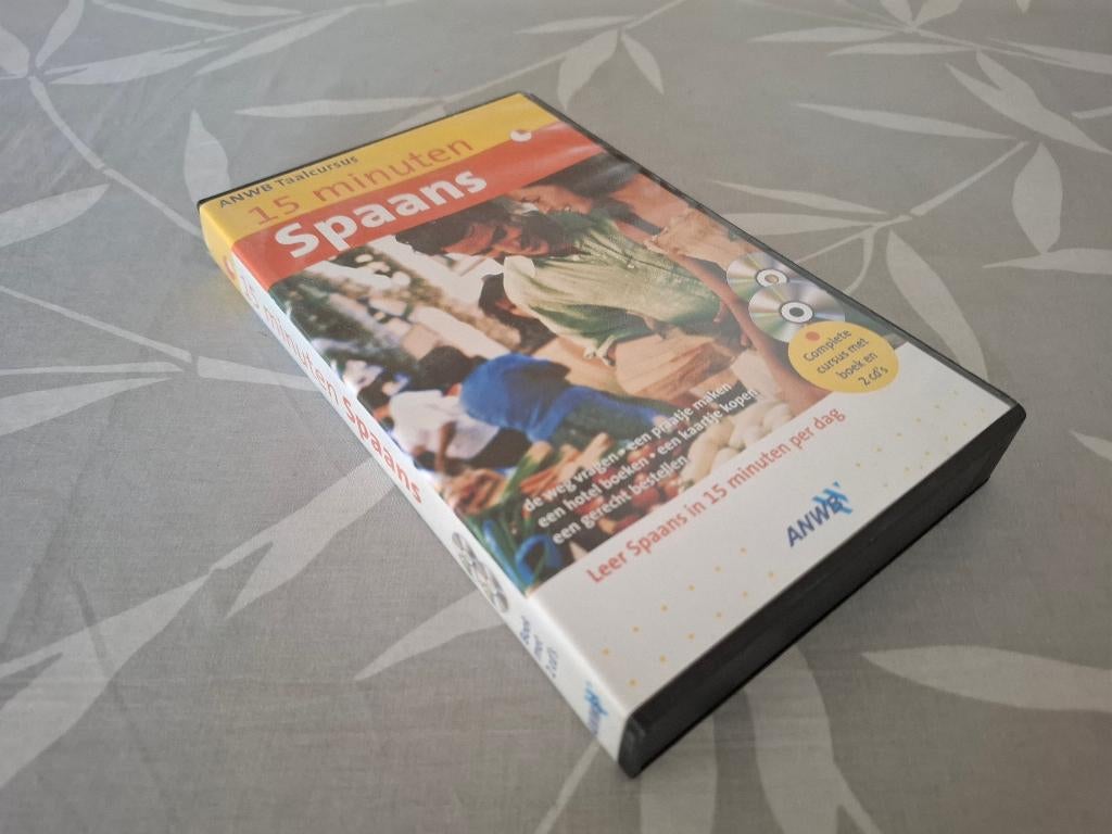 15 Minuten SPAANS  – ANWB Taalcursus, Boeken, Ophalen of Verzenden, Zo goed als nieuw, Non-fictie