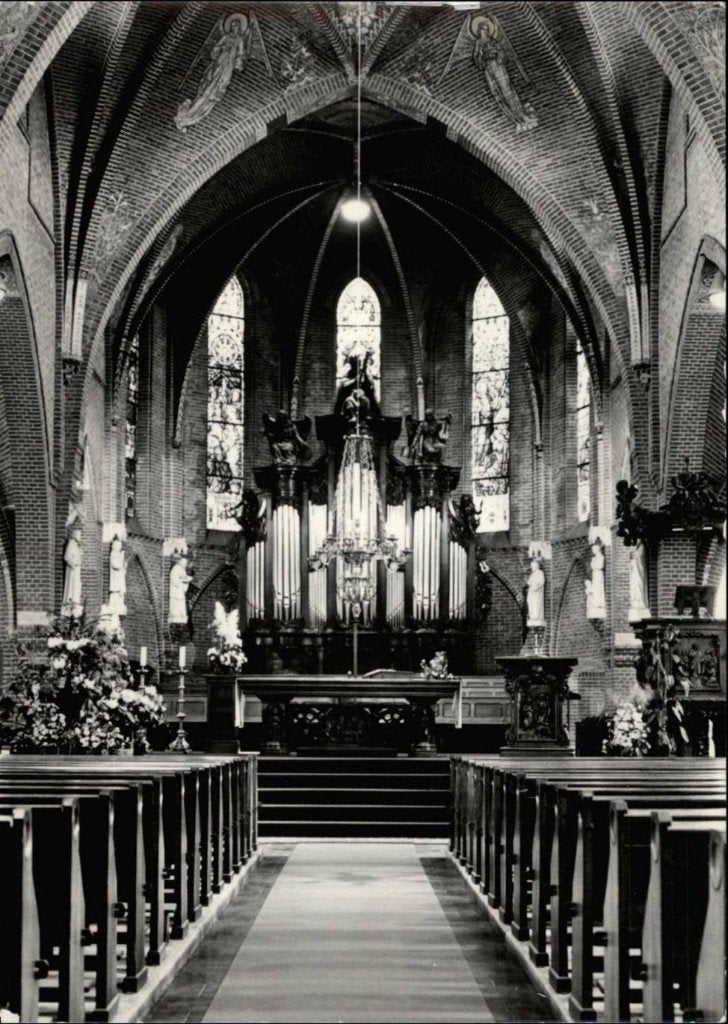 Gemonde (Boxtel) St. Lambertuskerk interieur., Ophalen, 1960 tot 1980, Ongelopen, Noord-Brabant