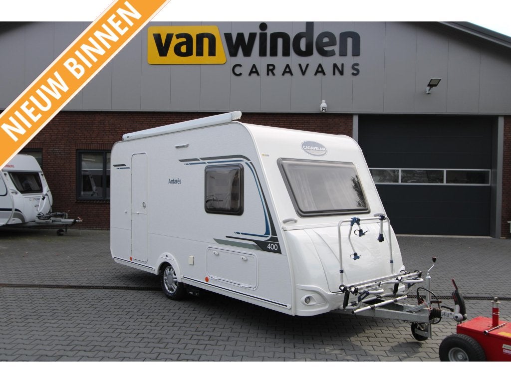 Caravelair Antares 400 ThuleLuifel-Fietsendrager, Bedrijf, 750 - 1000 kg, 4 tot 5 meter, Caravelair