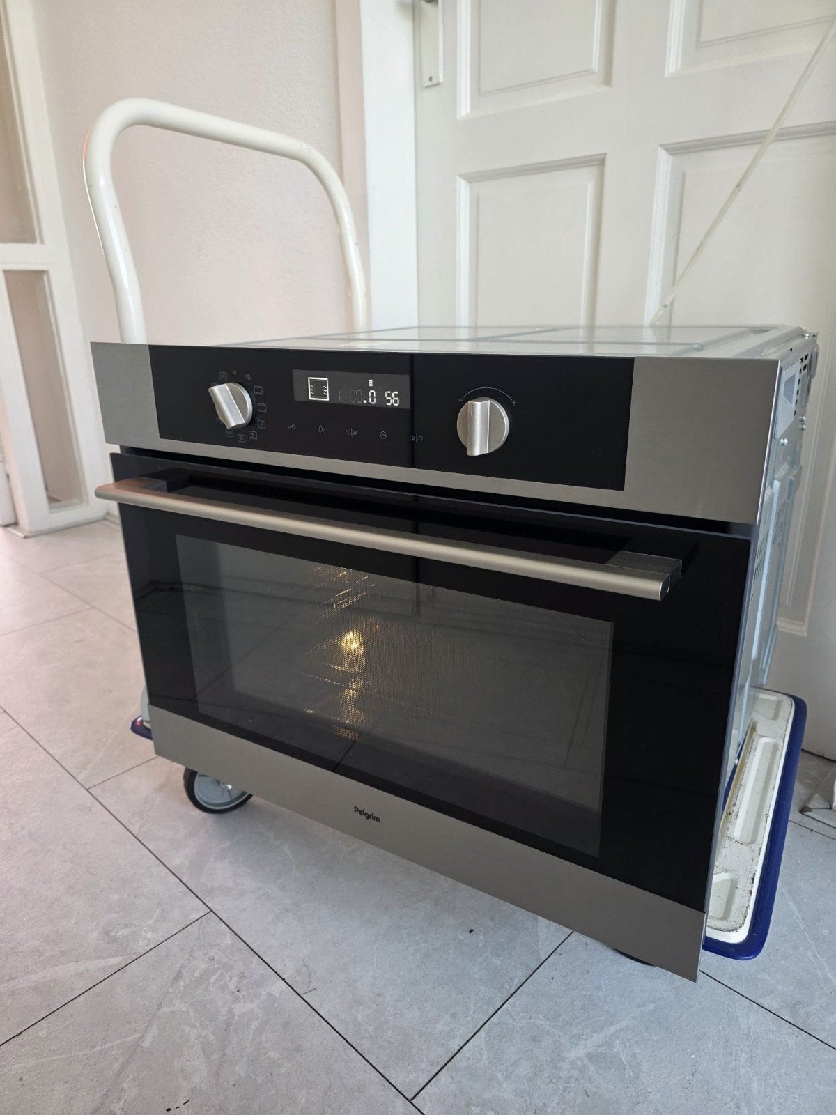 Te koop pelgrim inbouw combi magnetron, Ophalen, Zo goed als nieuw