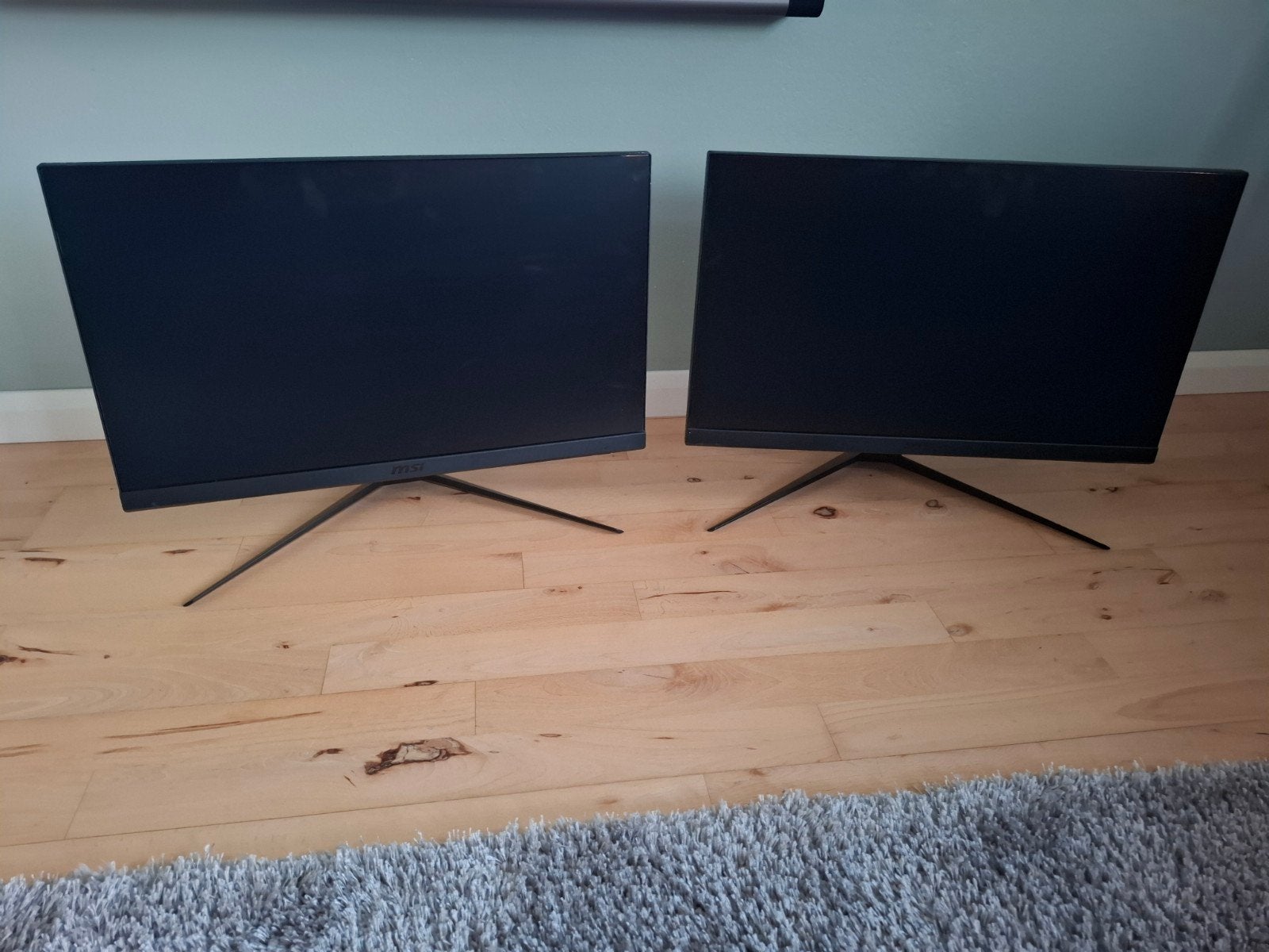 MSI Optix G241V E2 Zwart Gaming Monitor (2 stuks), Computers en Software, Monitoren, MSI, IPS, Kantelbaar, 101 t/m 150 Hz