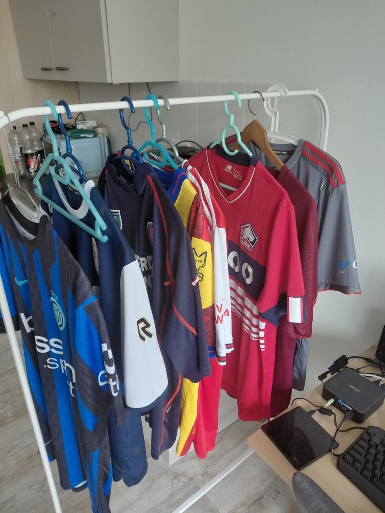 Diverse collectie voetbalshirts - shirts, Ophalen, Gebruikt, Shirt