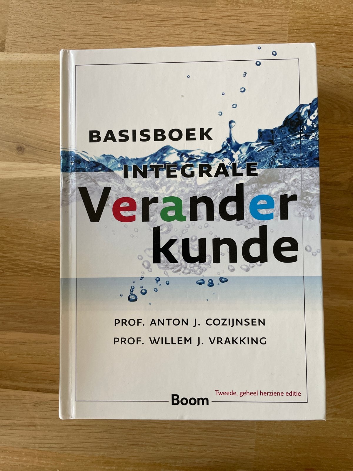 Basisboek Integrale Veranderkunde - Zo goed als nieuw, Ophalen of Verzenden, Gamma, Zo goed als nieuw, HBO