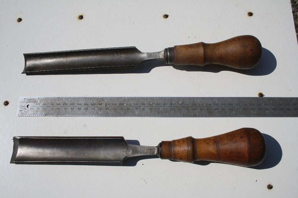 Gutsen, guts beitels 32+36 mm, Antiek en Kunst, Ophalen of Verzenden