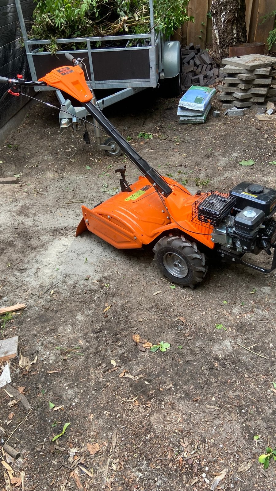 Krachtige Tuinfrees / Cultivator - Zo goed als nieuw, Tuin en Terras, Hand-tuingereedschap, Ophalen of Verzenden, Zo goed als nieuw