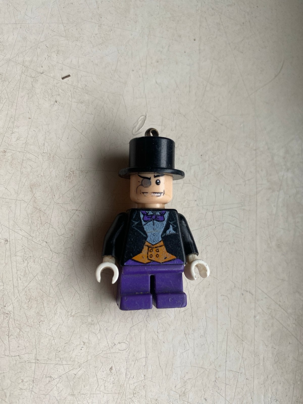 Lego Batman - Pinguïn Minifiguur Sleutelhanger (2006-2008), Ophalen of Verzenden, Gebruikt