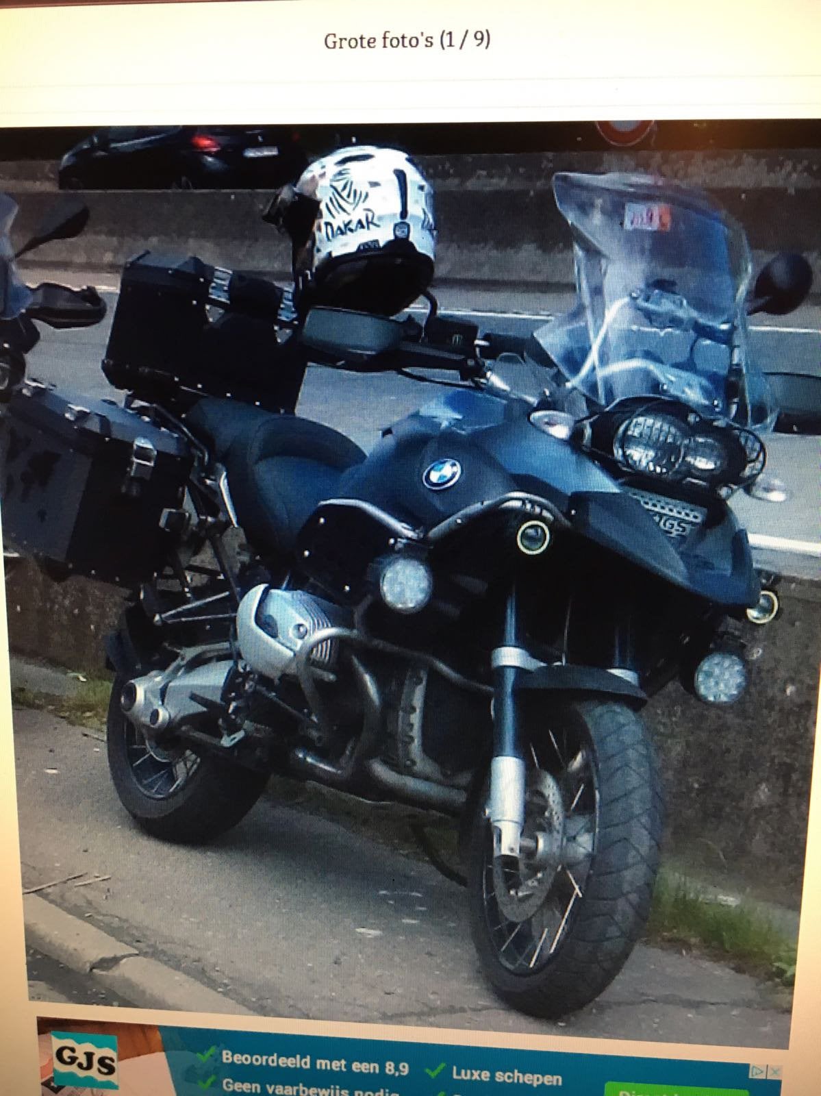 Motorfiets Bmw 1200 GSA, Particulier, Toermotor